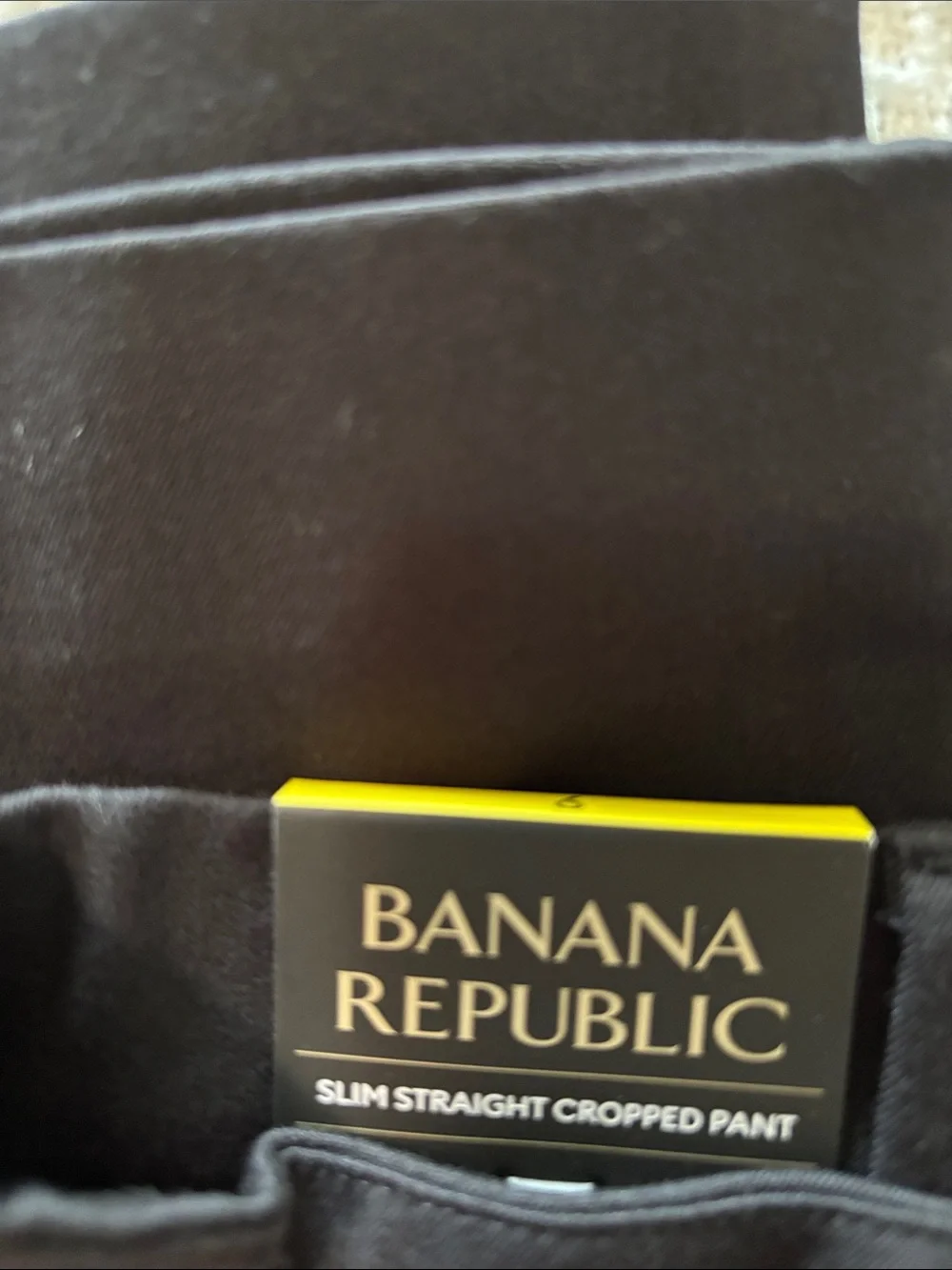New Banana Republic slim straight cropped pant - Picture 5 of 5